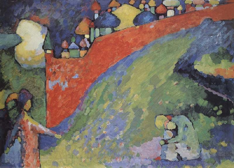 Wassily Kandinsky Balvegzet Spain oil painting art